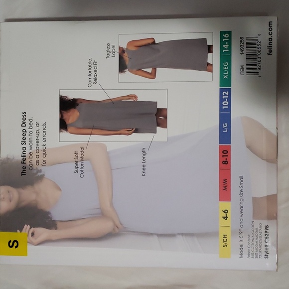 Felina Ladies Sleep Dress - Picture 2 of 7